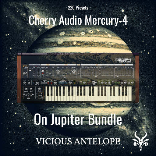 on jupiter bundle – cherry audio mercury-4 presets