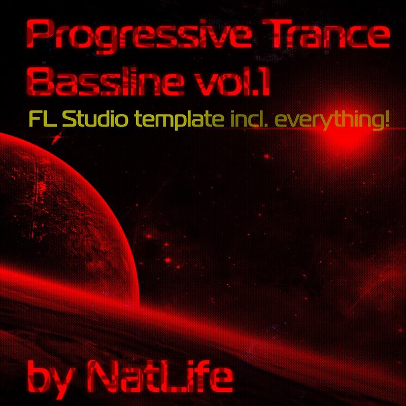 progressive trance bassline vol. 1 (fl studio all in one template)