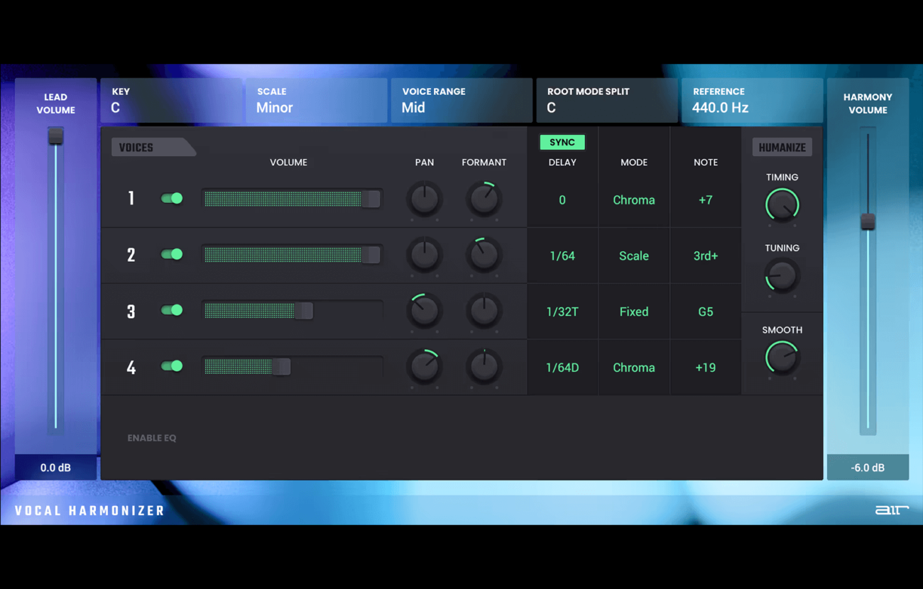 vocal harmonizer