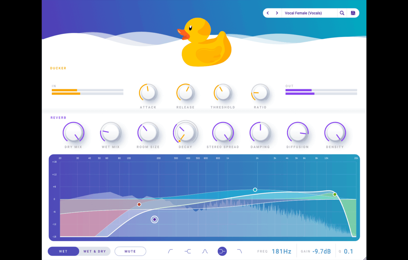ducky verb