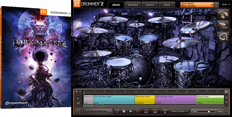 ezx: dark matter