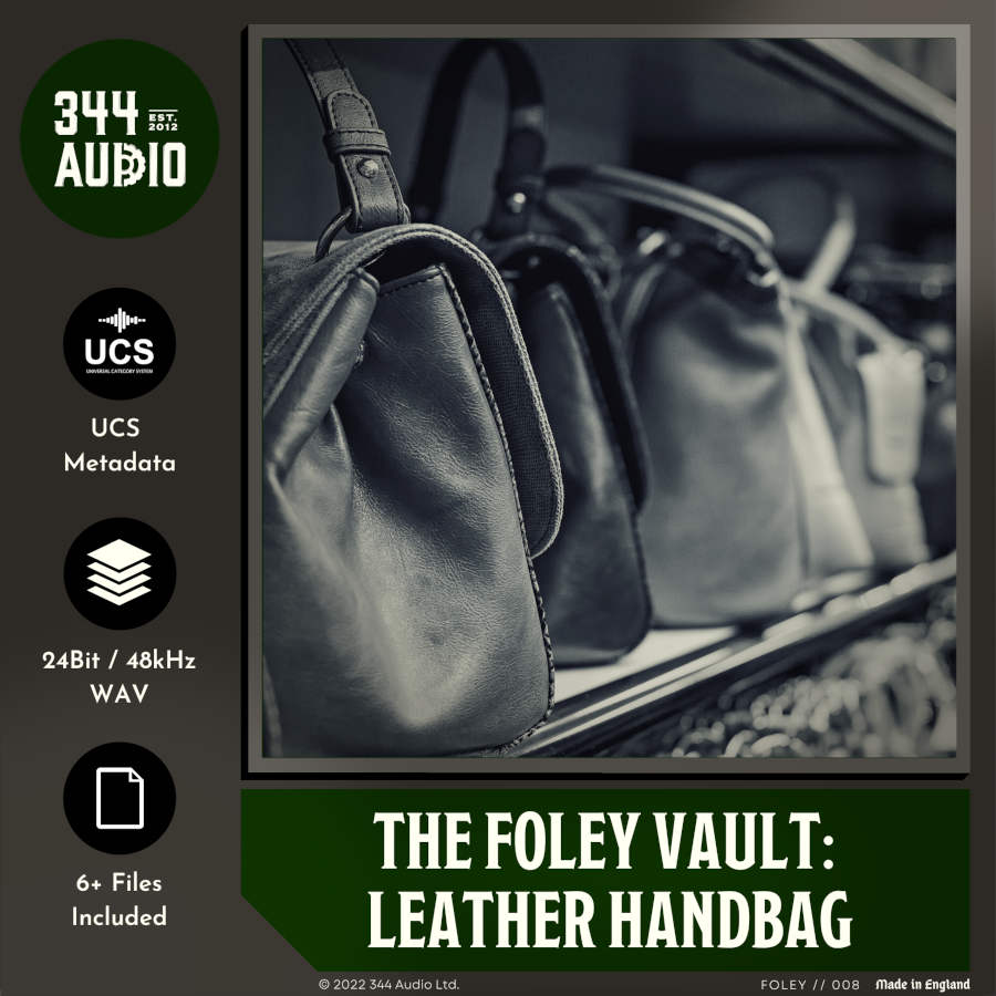 the foley vault: leather handbag