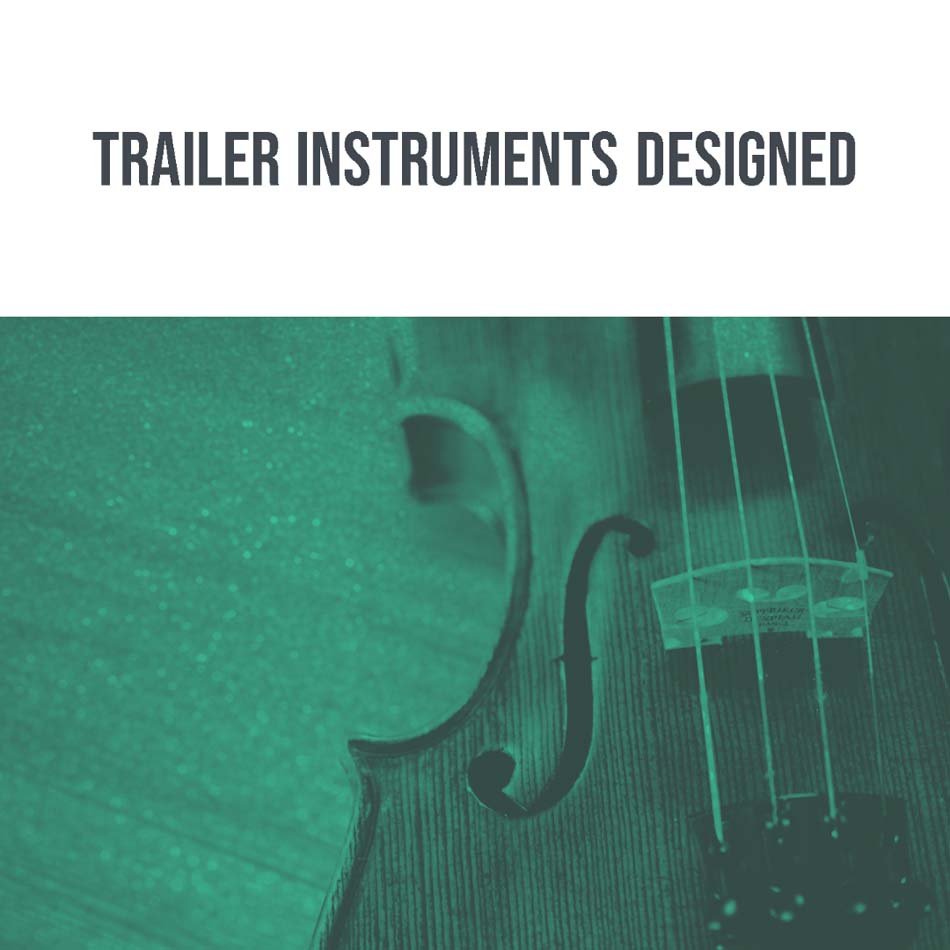 trailer instruments designed