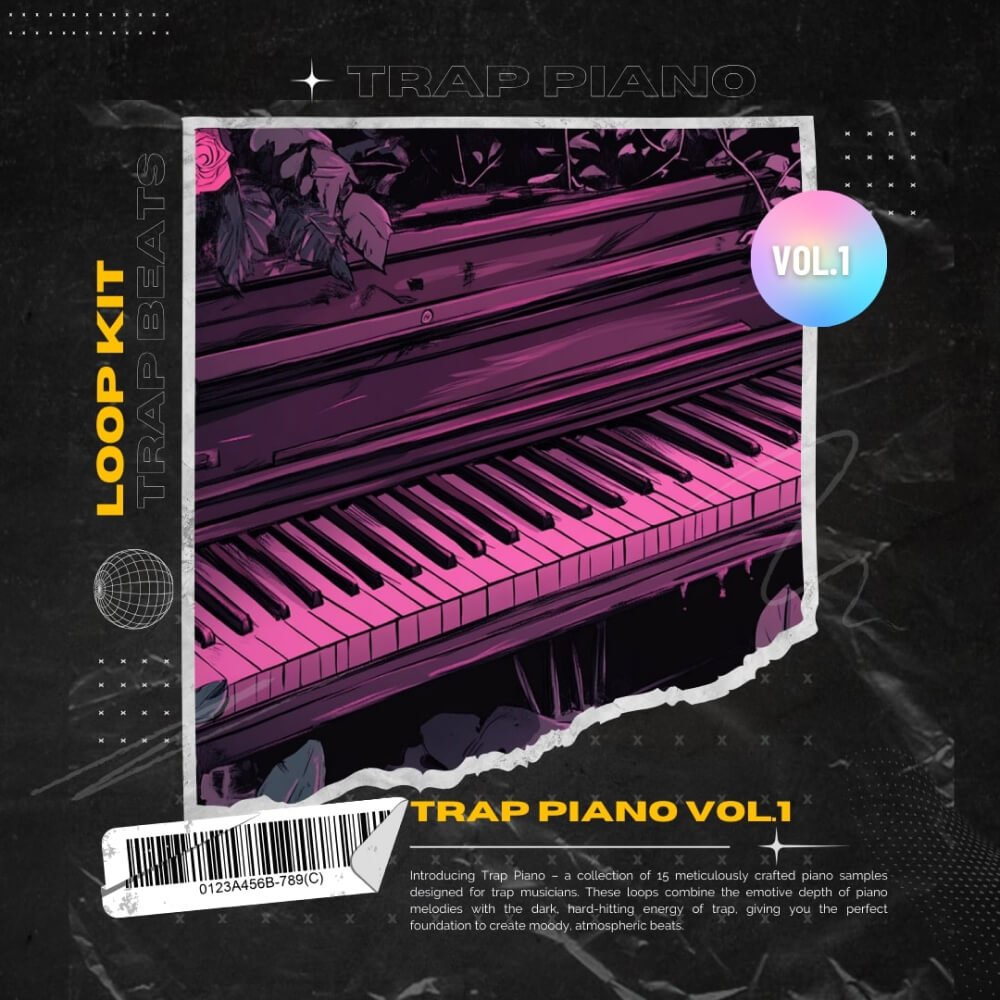 trap piano loops vol. 1