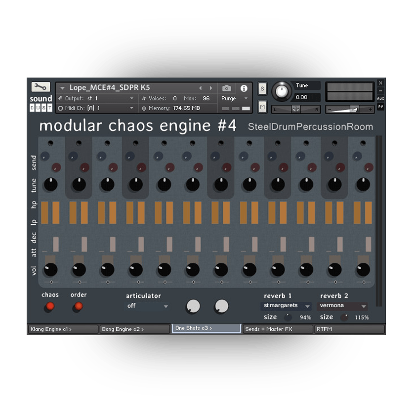 mce4 – steel drum percussion