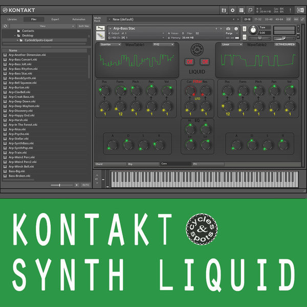 kontakt synth liquid