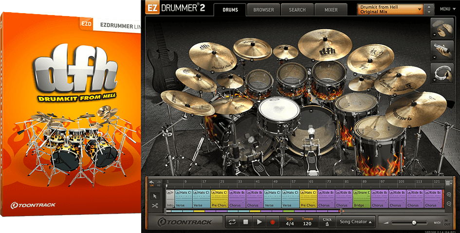 ezx: drumkit from hell