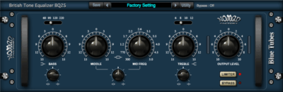 Blue Tubes Equalizer BQ2S