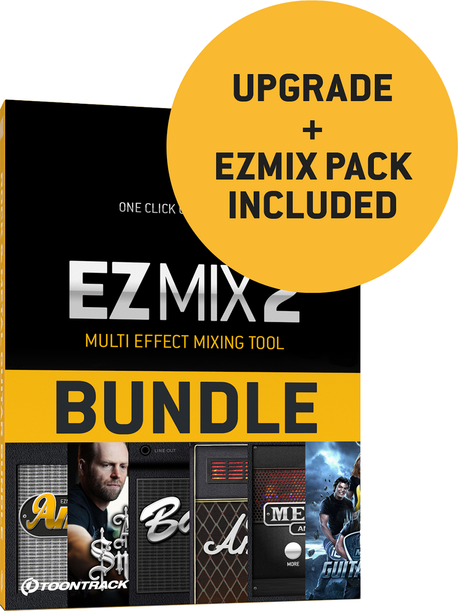 ezmix 2 rock & metal guitar bundle + free preset pack