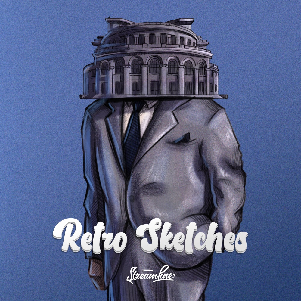 retro sketches