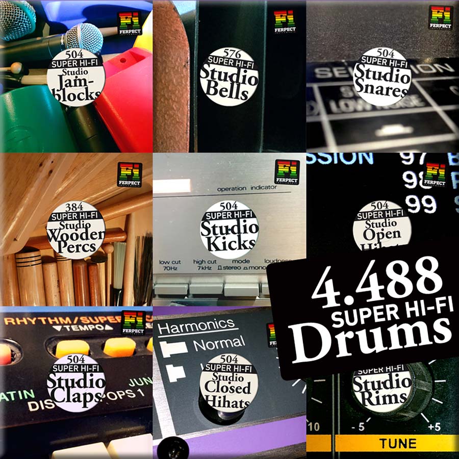 4488 studio drums