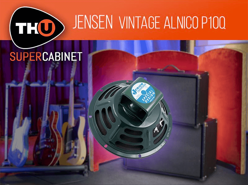 supercabinet library: jensen vintage alnico p10q