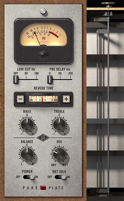 uadx pure plate reverb