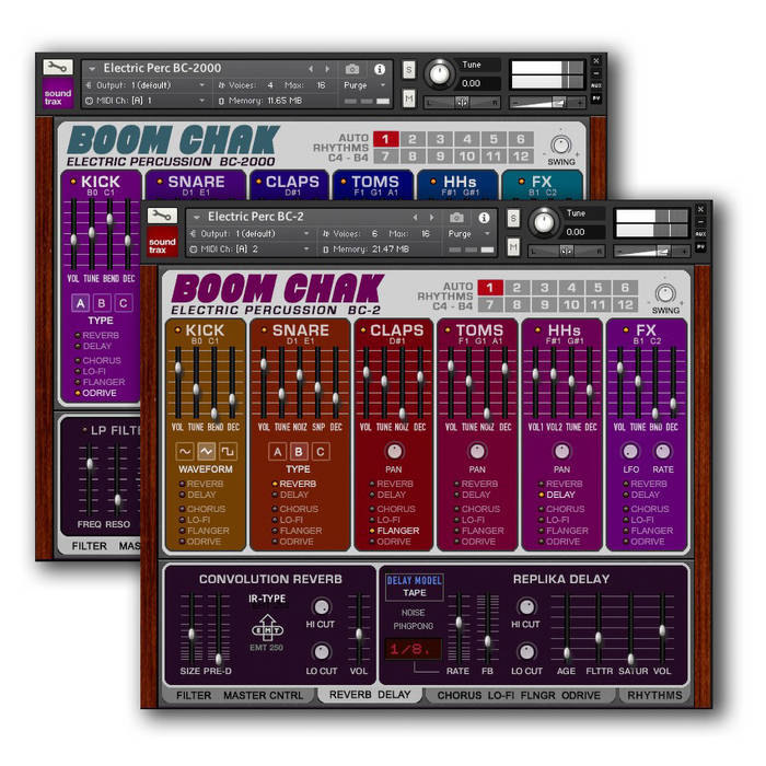 boom chak – electric percussion