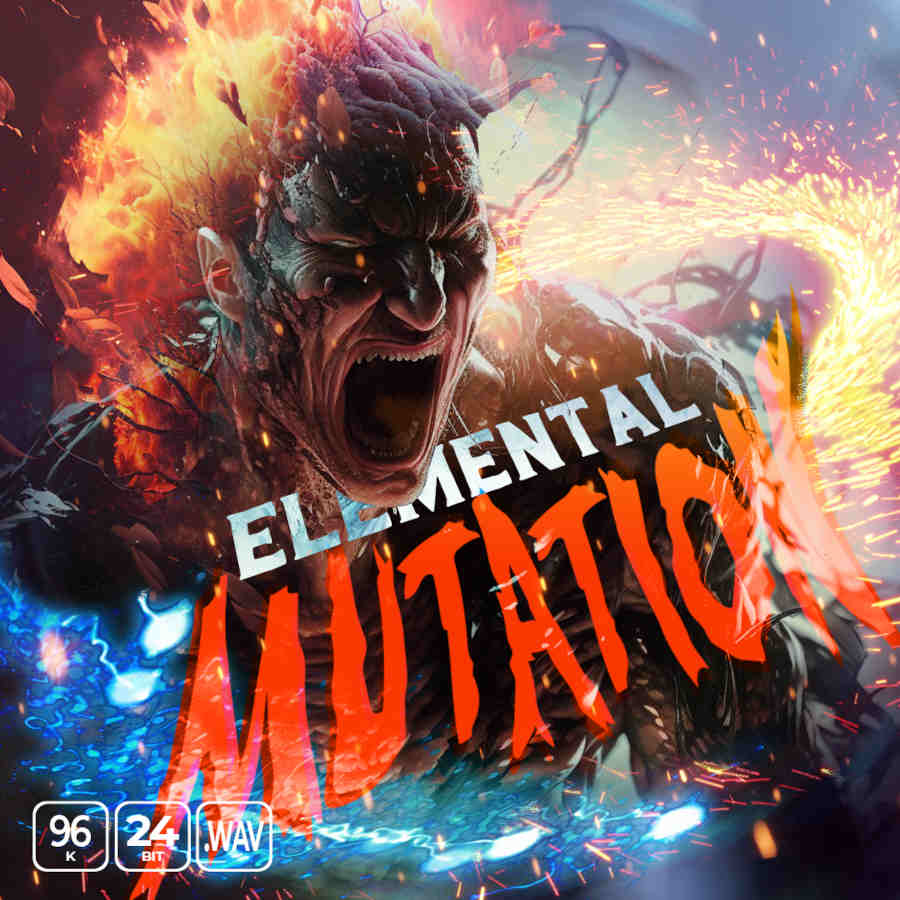 elemental mutation – mutated organics particles textures and loops