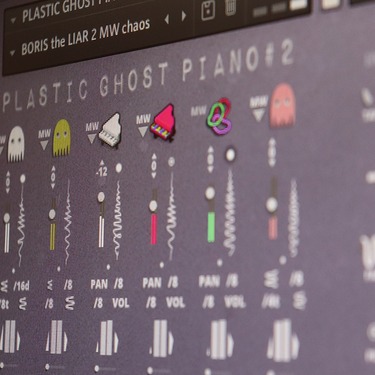 plastic ghost piano 2