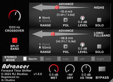 advancer – forward time shifter