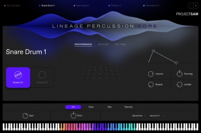 ProjectSam Lineage Percussion Core