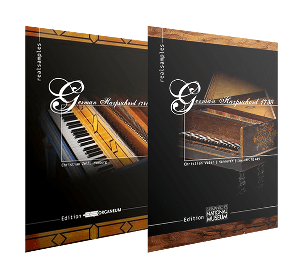 german harpsichords 1738 & 1741 bundle
