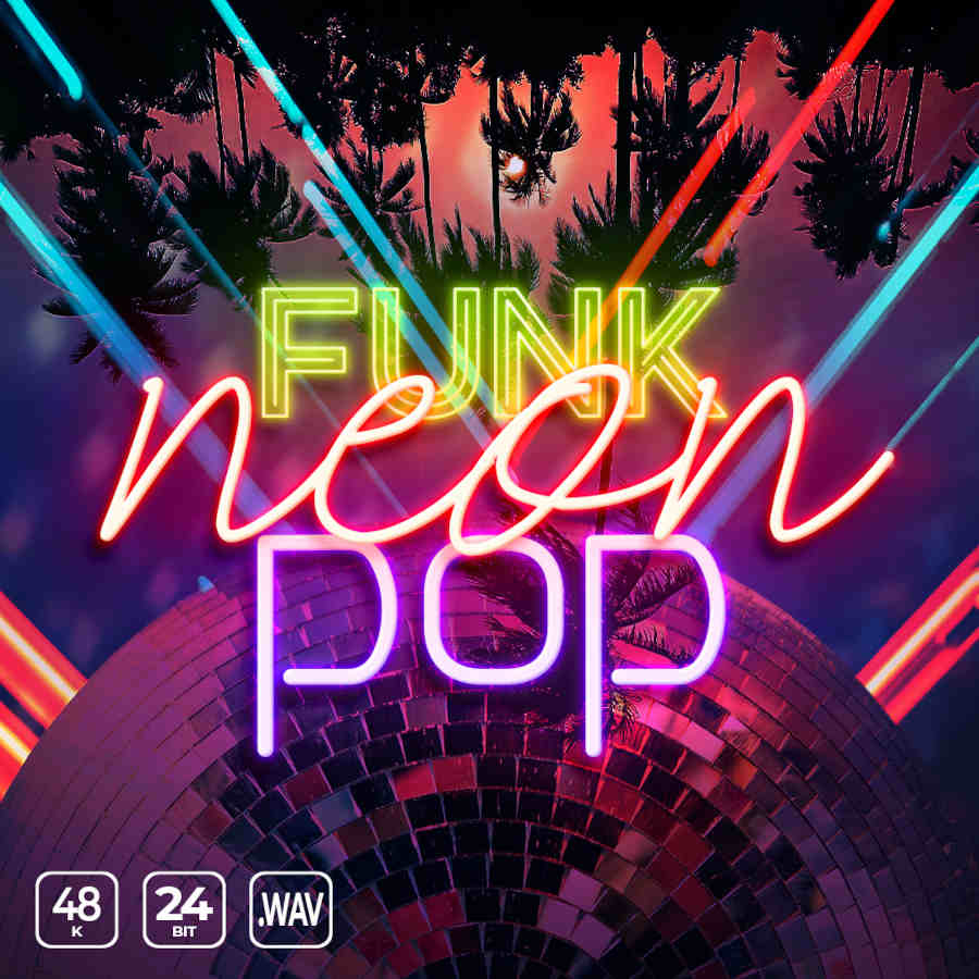 funky neon pop