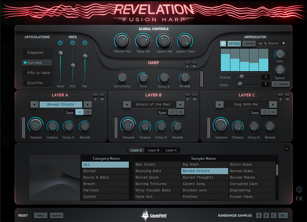 revelation fusion harp