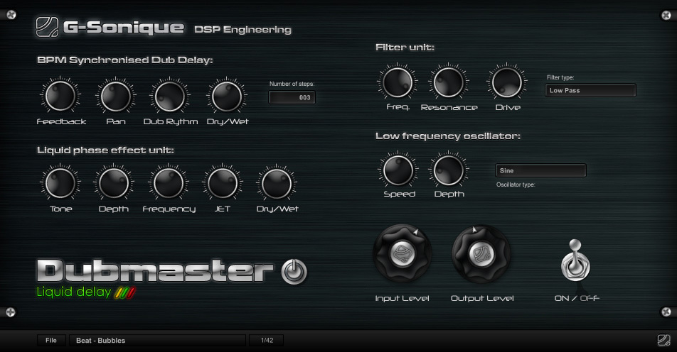 dubmaster – liquid delay