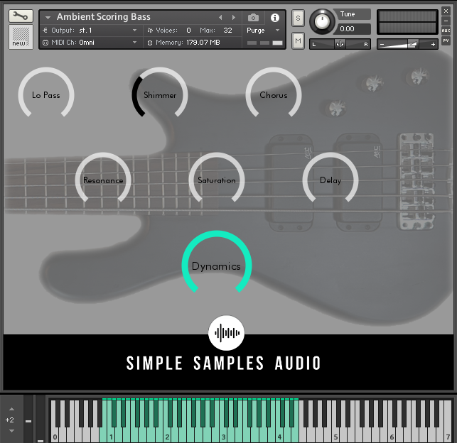 ambient scoring bass