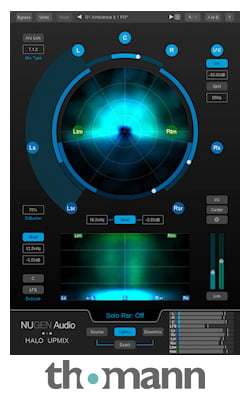 halo upmix 3d immersive exten.