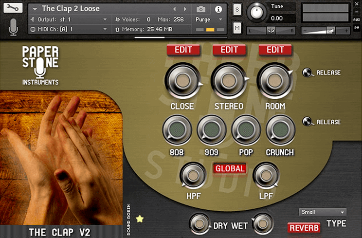 instruments the clap v2