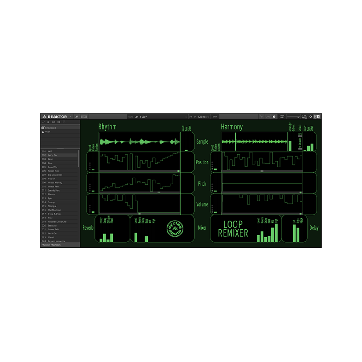 reaktor loop remixer
