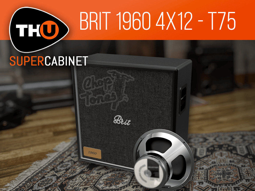 supercabinet library: brit 1960 4×12 t75