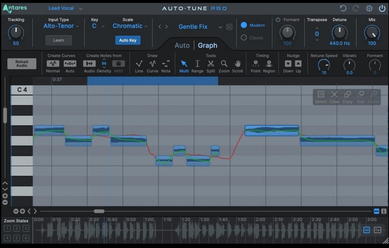 auto-tune pro x