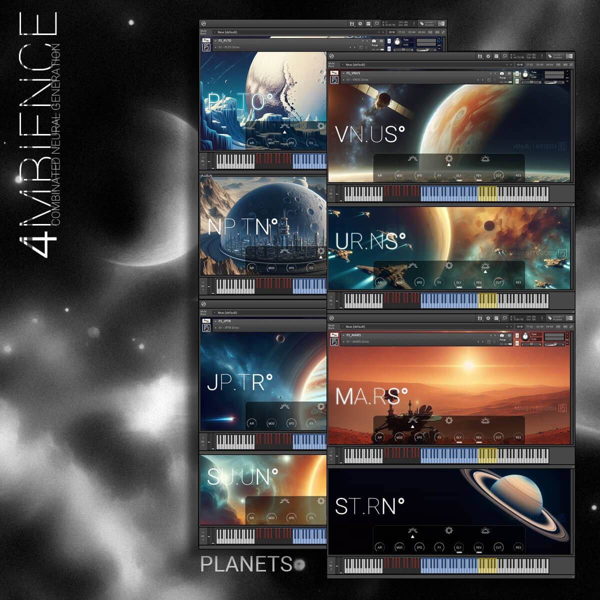 4mbience collection planets