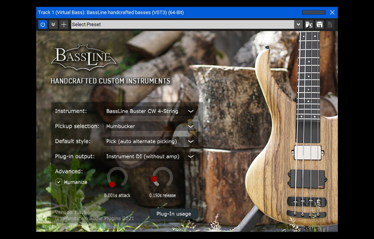 bassline handcrafted basses