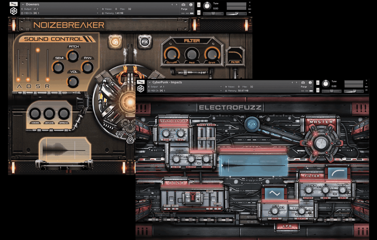 electrofuzz + noizebreaker bundle