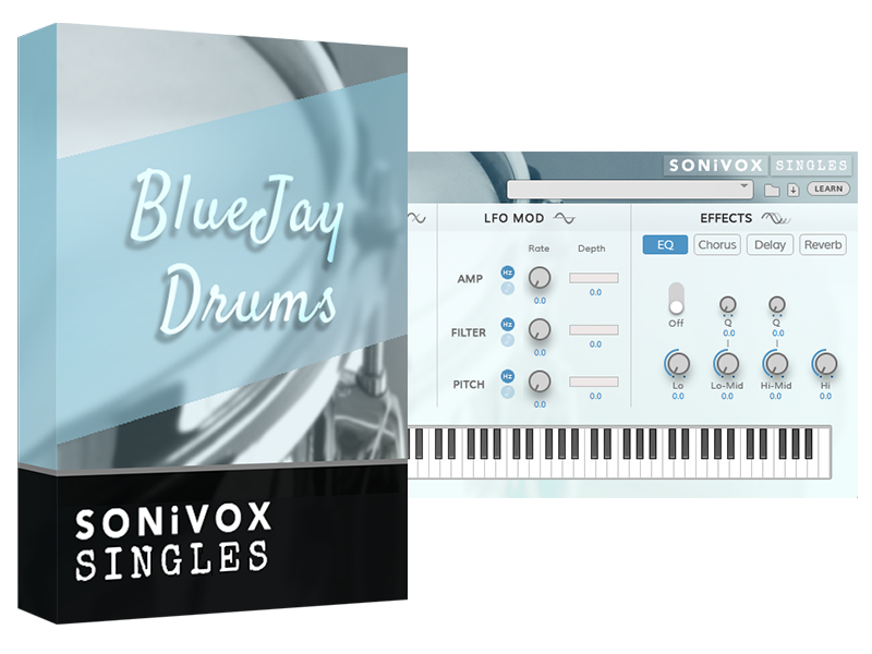 sonivox blue jay drums