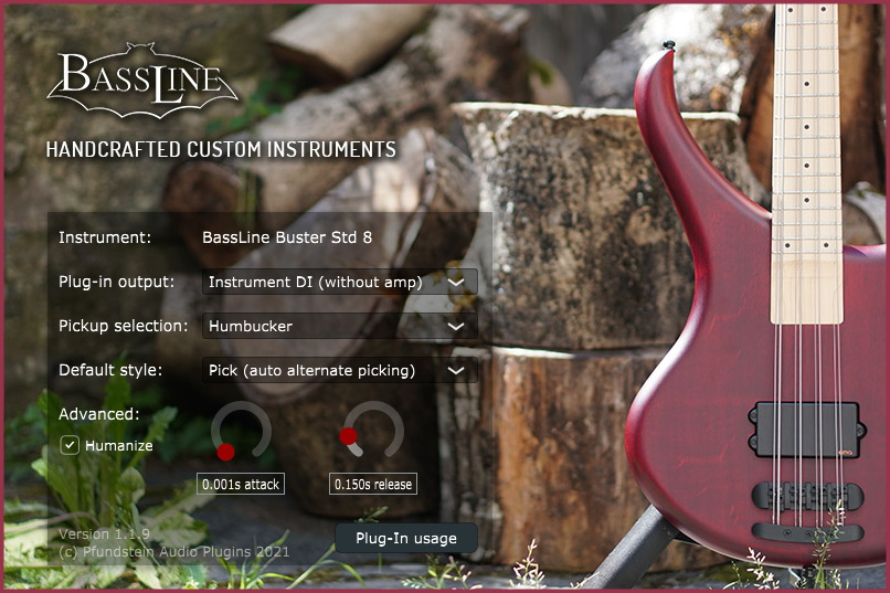 bassline buster std8 (8-string)