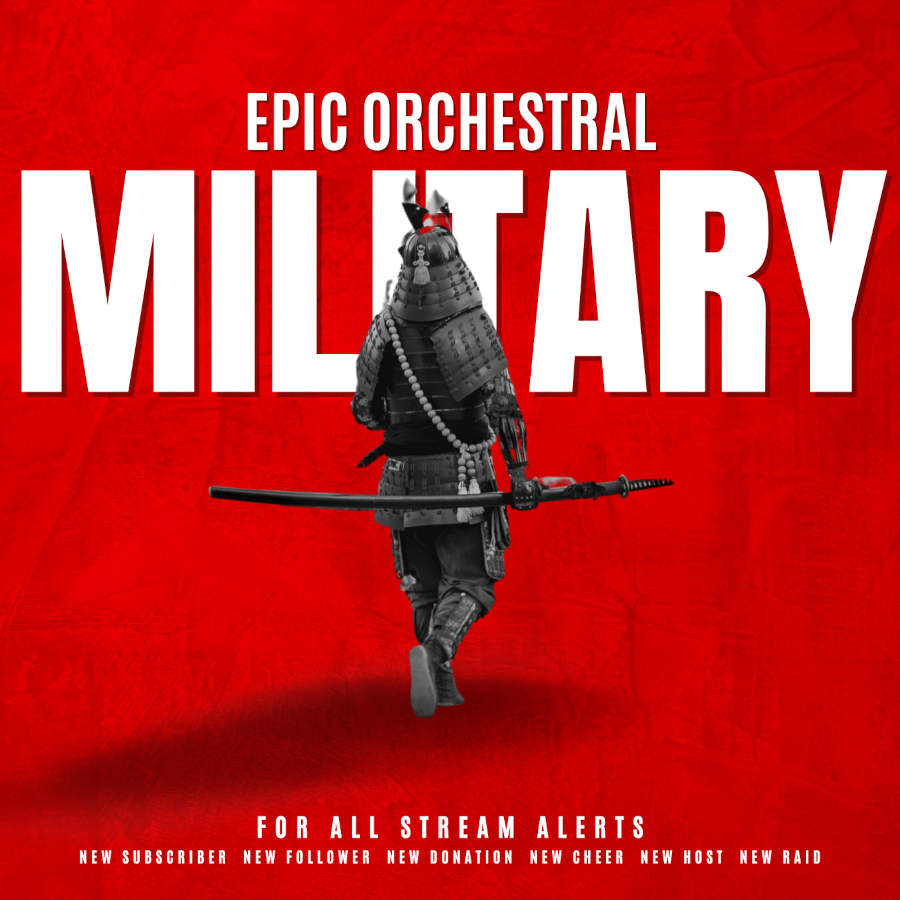military epic orchestral alert sounds