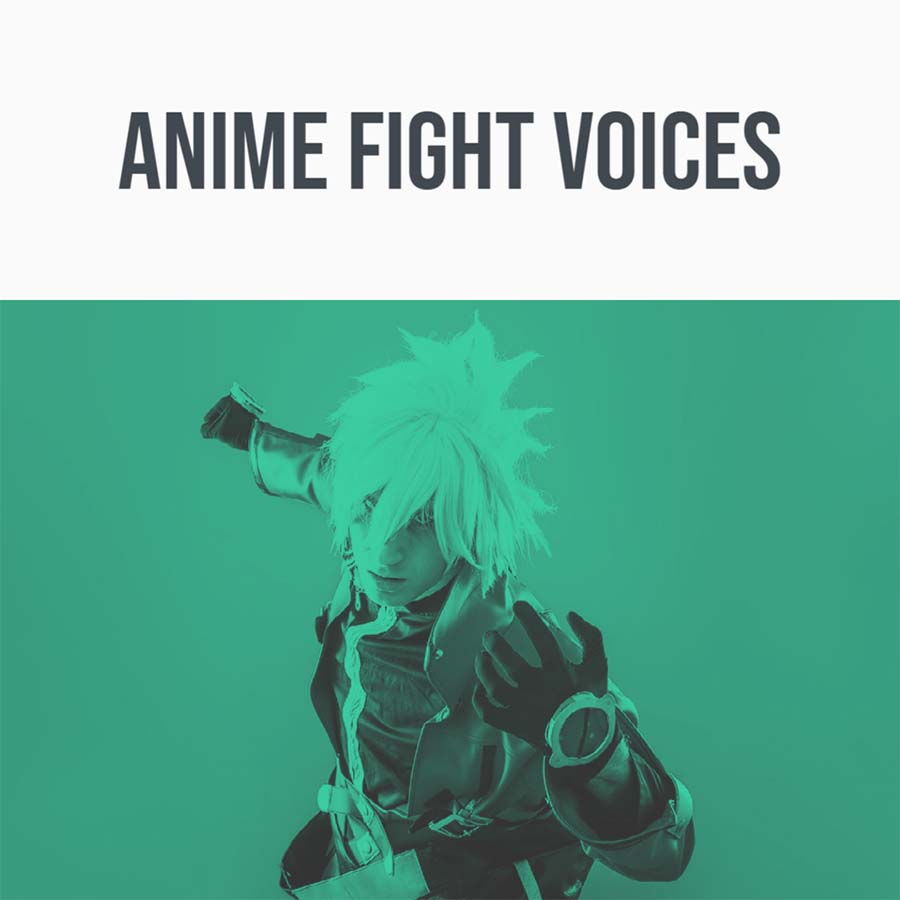 anime game fight voices