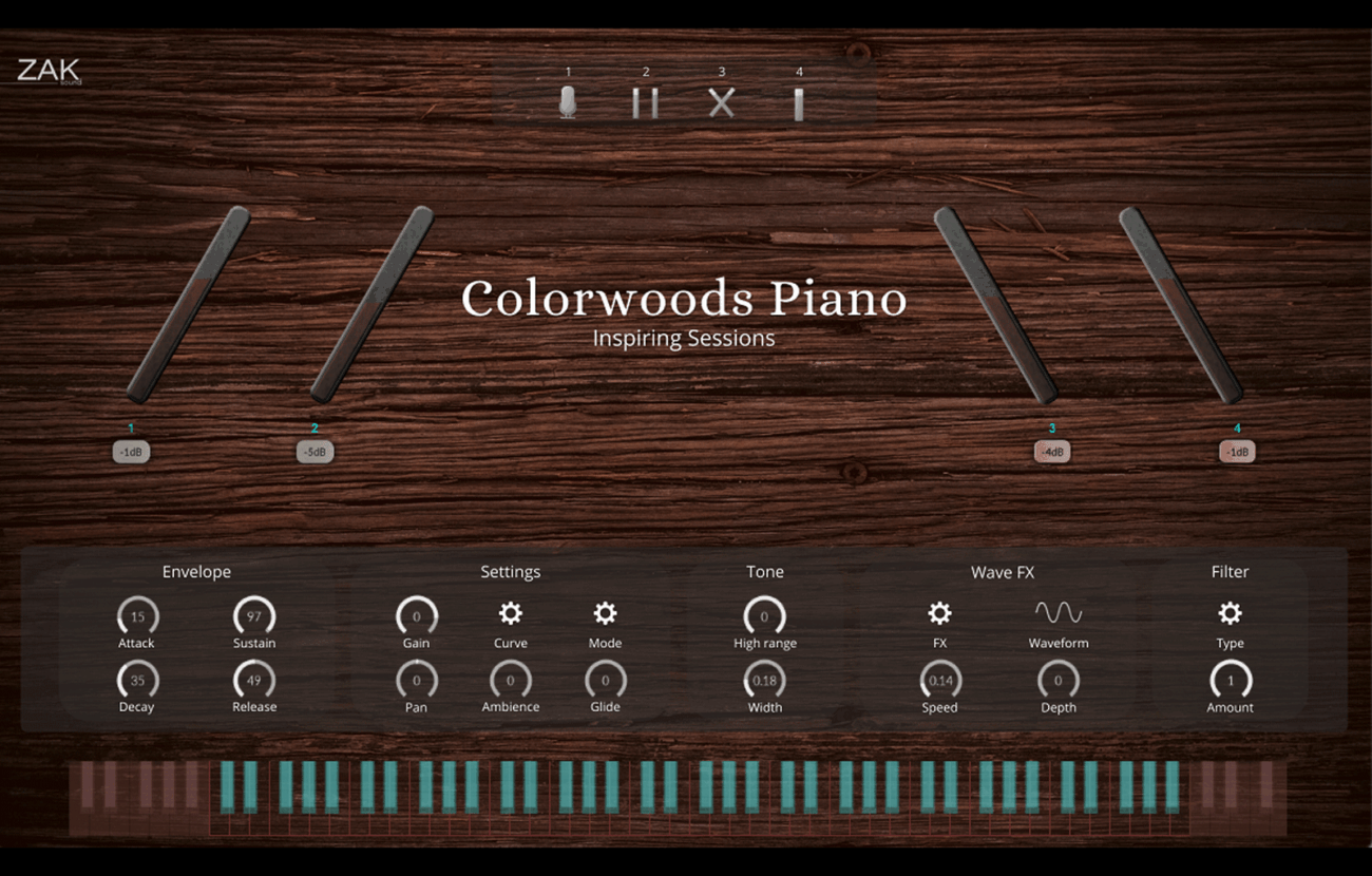 colorwoods piano