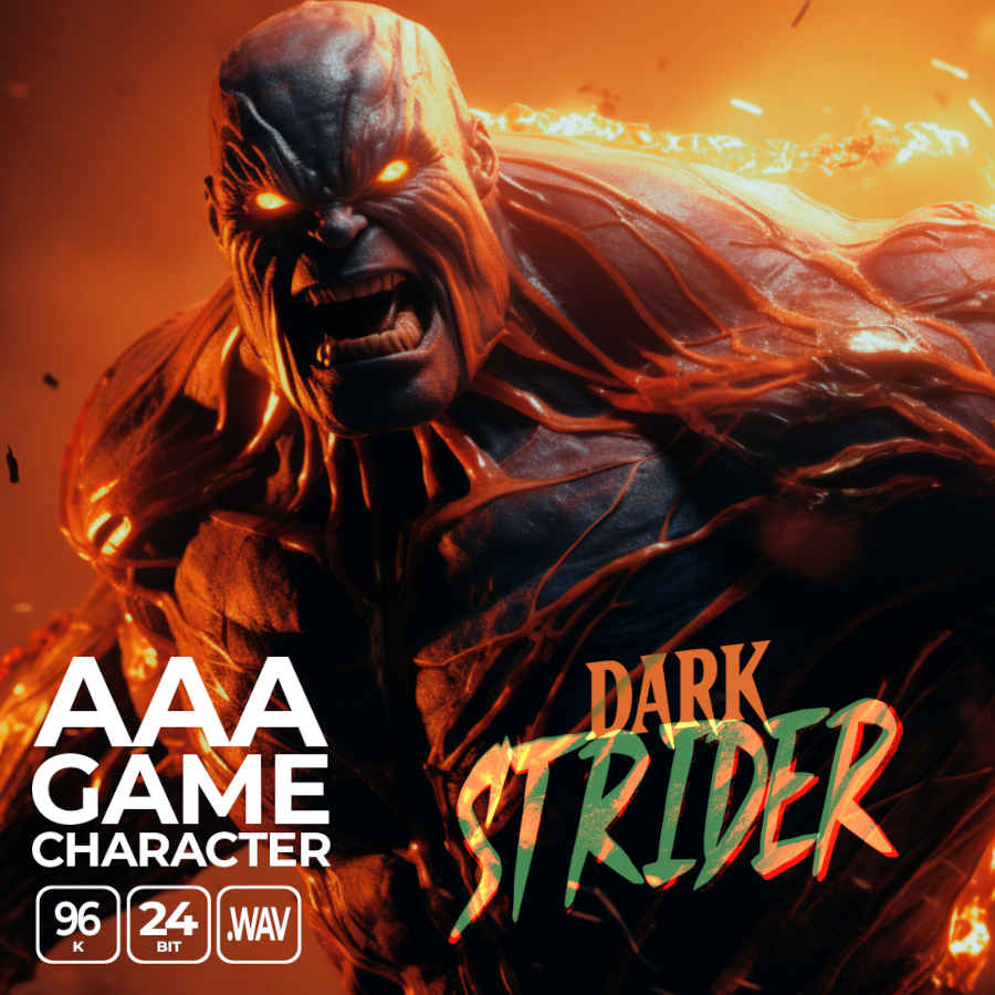 aaa game character dark strider