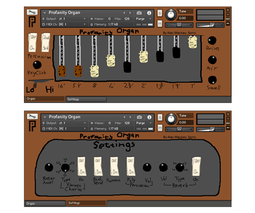 profanity organ