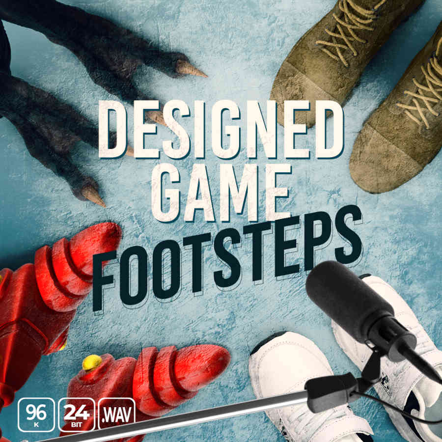 designed game footsteps