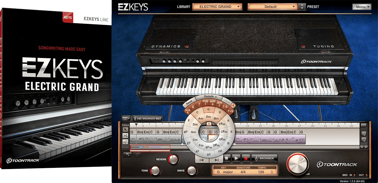 ezkeys electric grand