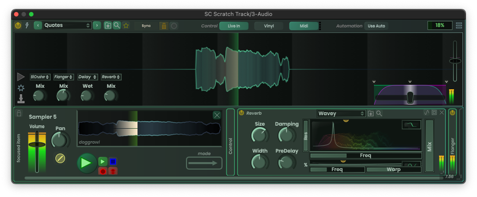 scratch track