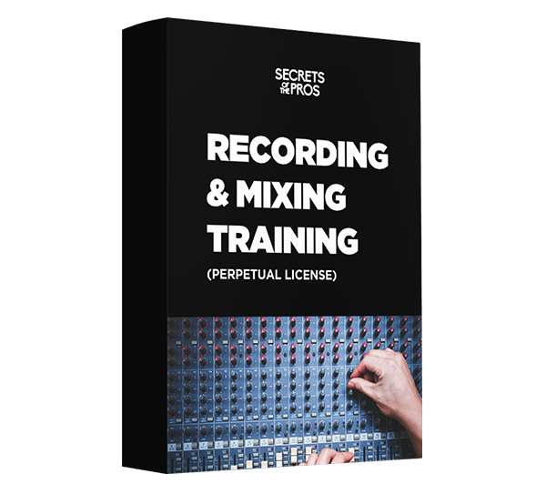 recording & mixing training (perpetual license)