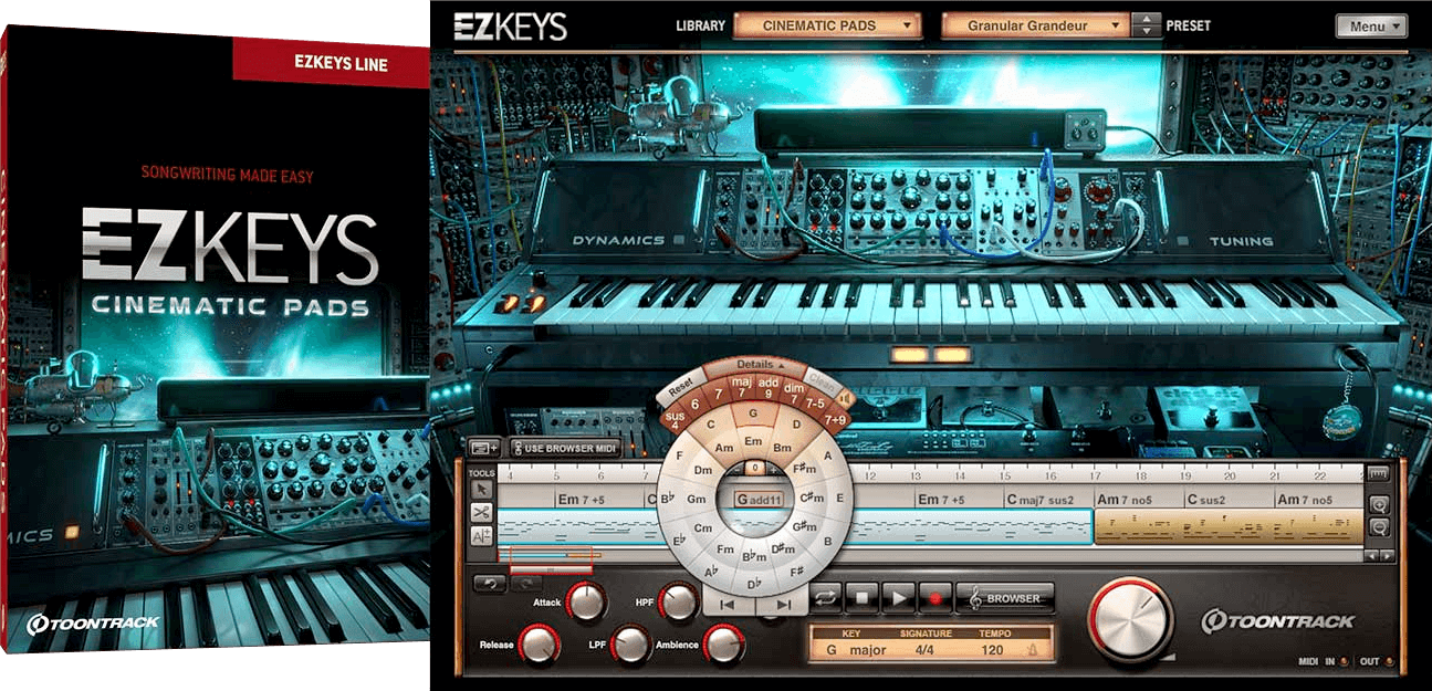 ezkeys cinematic pads