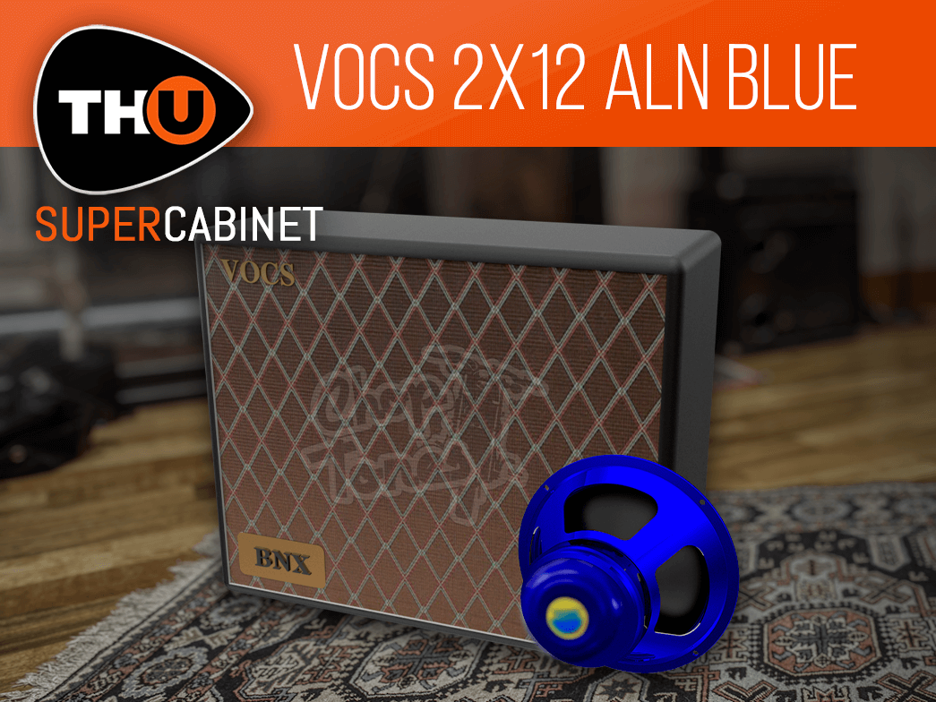 supercabinet library: vocs 2×12 alnblue