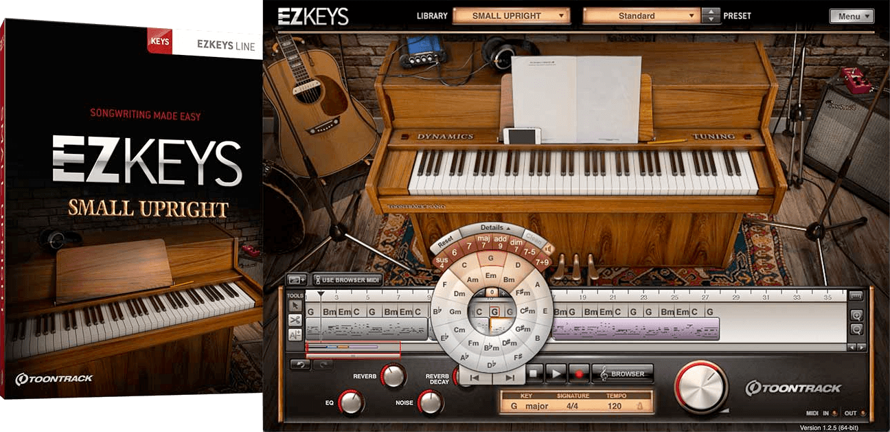 ezkeys small upright