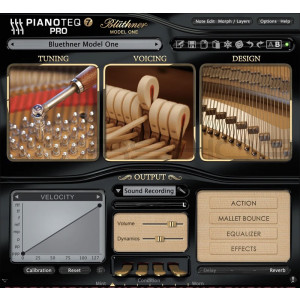 blüthner model 1 grand piano add-on